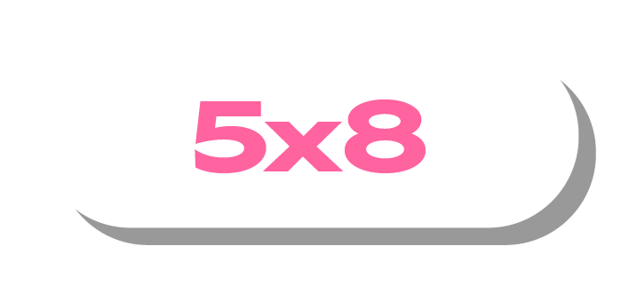 5x8